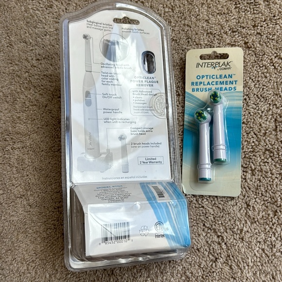 InterplakCordless Rechargeable Power Plaque Remover Brand new - Picture 4 of 8